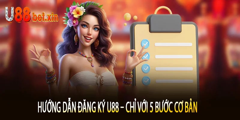 Hướng Dẫn Đăng Ký U88 – Chỉ Với 5 Bước Cơ Bản
